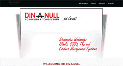 Desktop Screenshot of din-a-null.de