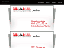 Tablet Screenshot of din-a-null.de